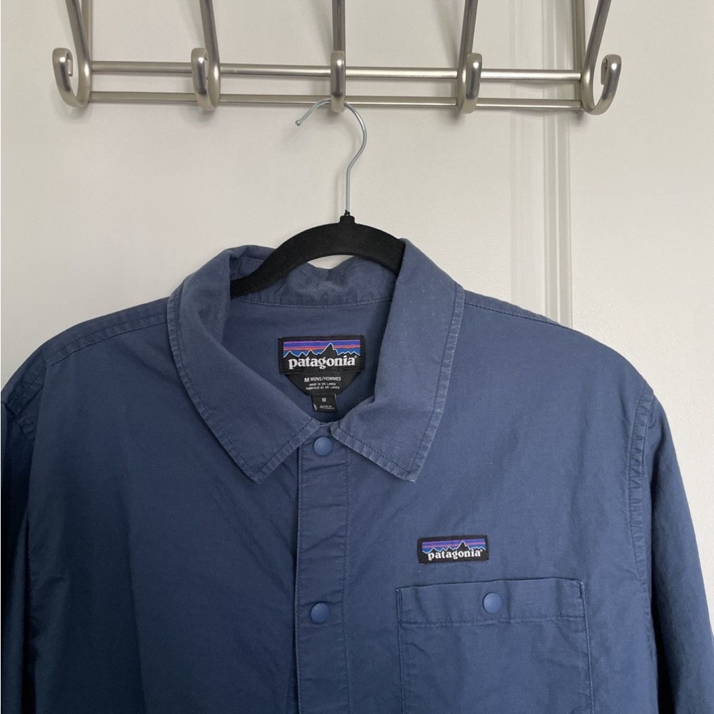 Patagonia Men's Blue Jacket Long Sleeve SZ M